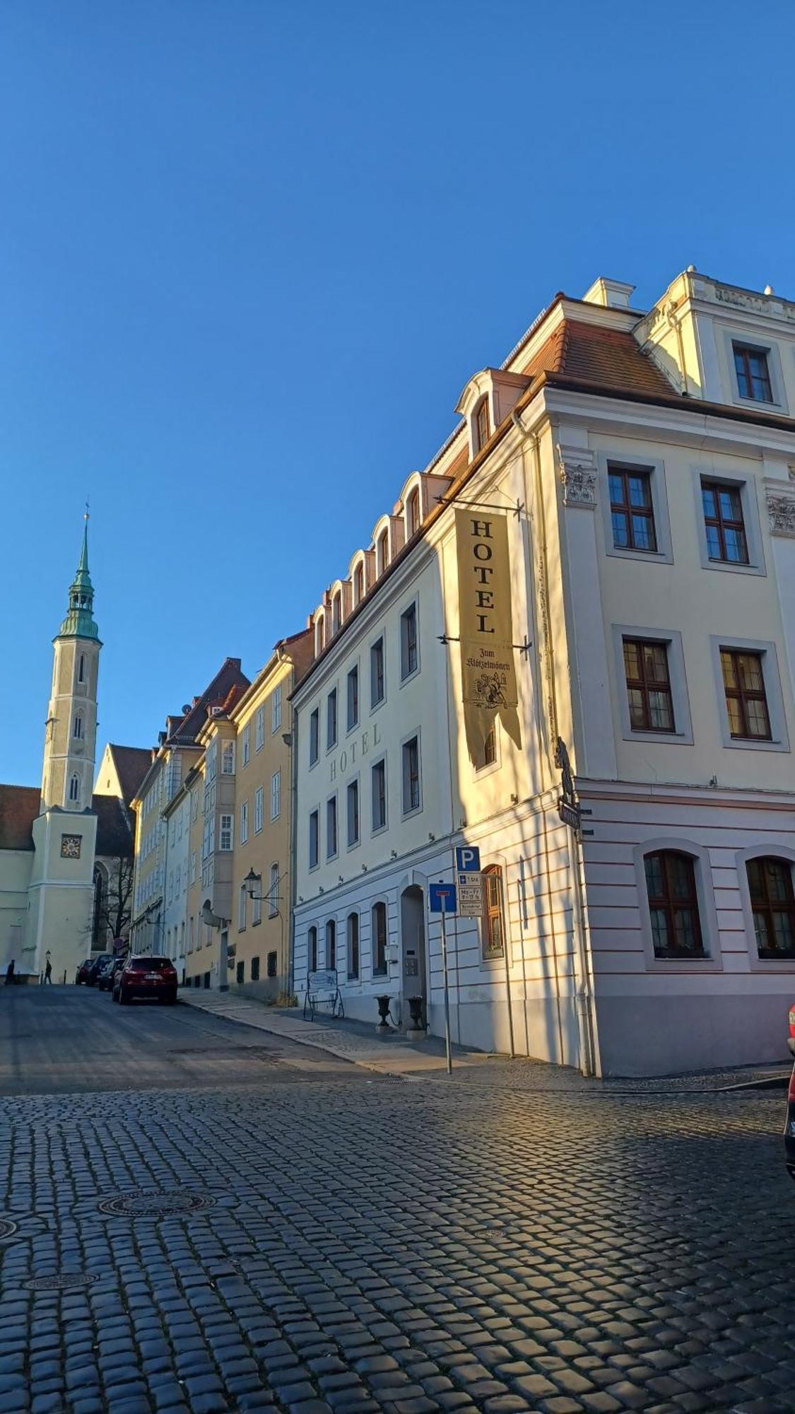 Hotel Zum Kloetzelmoench Gorlitz Bagian luar foto